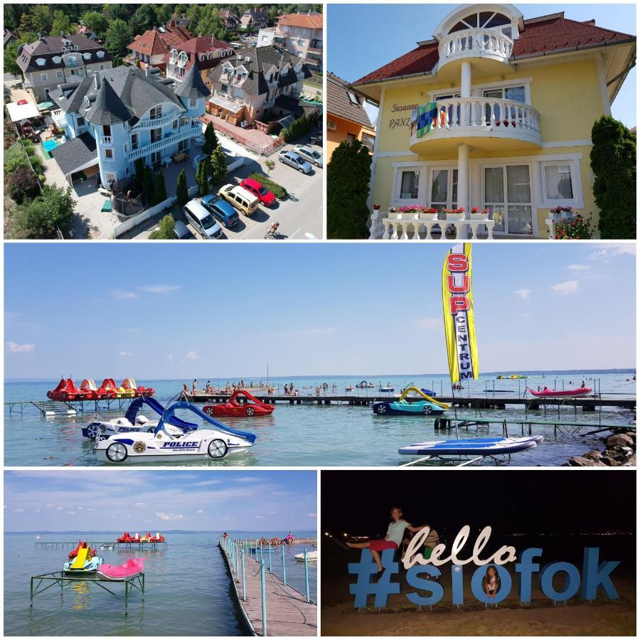 Crystal Es Susanne Panzio Bed & Breakfast Siofok Ngoại thất bức ảnh