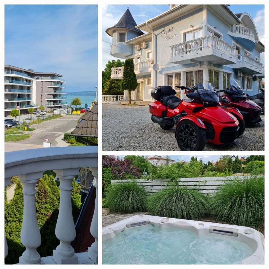 Crystal Es Susanne Panzio Bed & Breakfast Siofok Ngoại thất bức ảnh